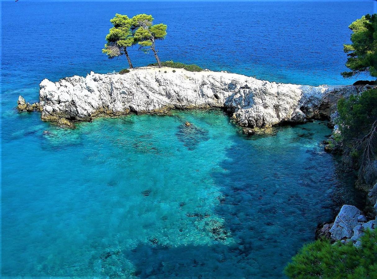 Secret Sporades Panoramic Residence Klíma Exterior foto