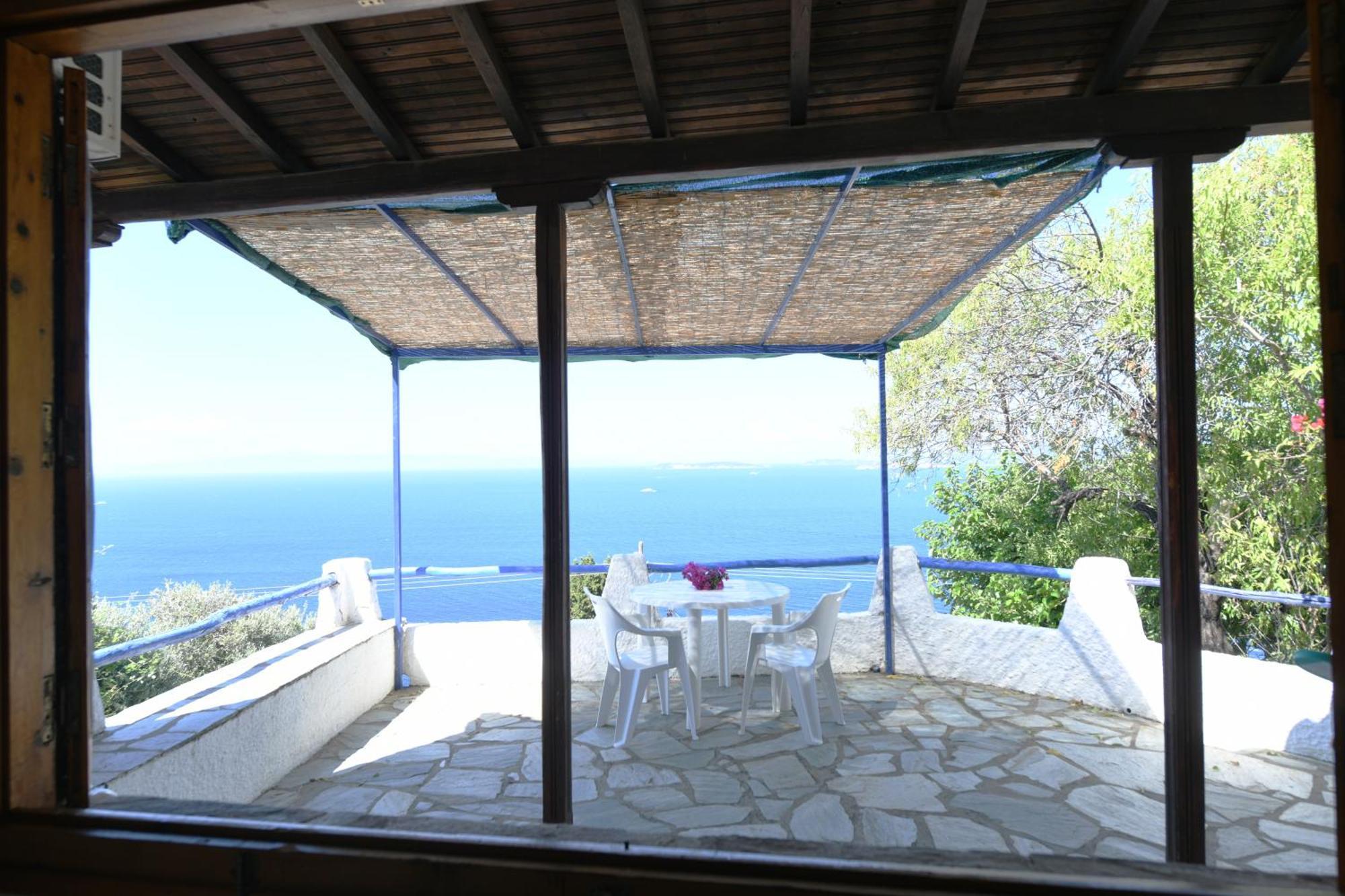 Secret Sporades Panoramic Residence Klíma Exterior foto