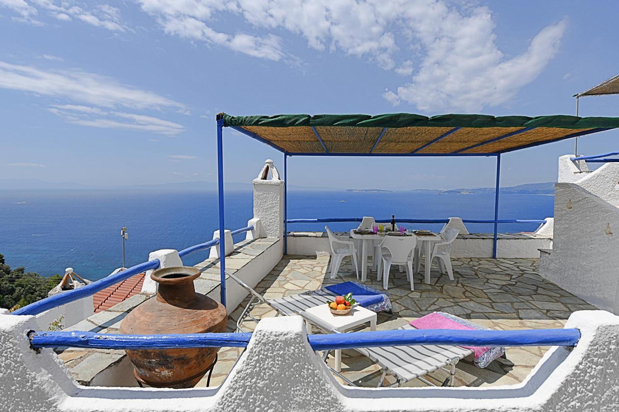 Secret Sporades Panoramic Residence Klíma Habitación foto