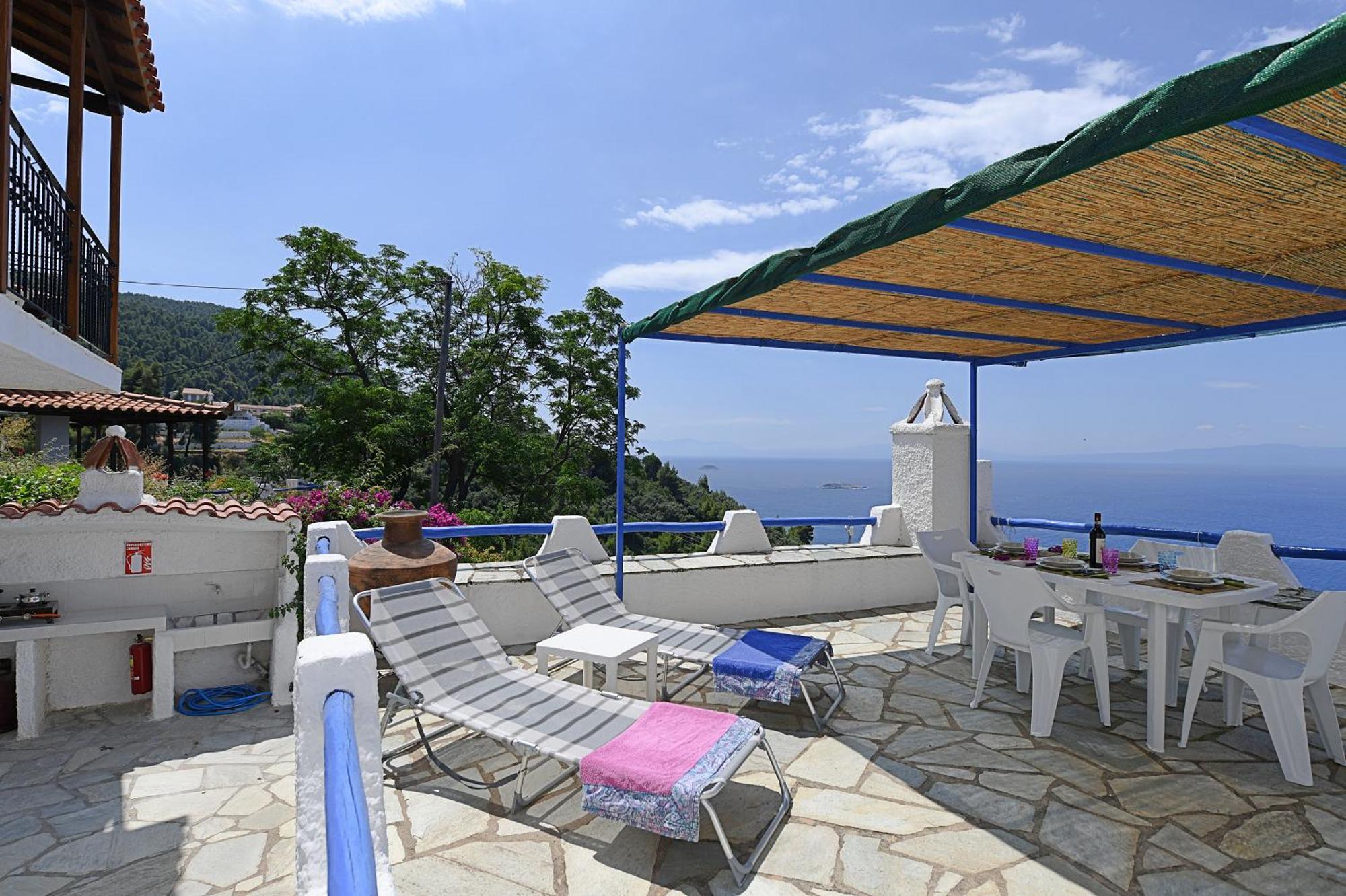 Secret Sporades Panoramic Residence Klíma Habitación foto