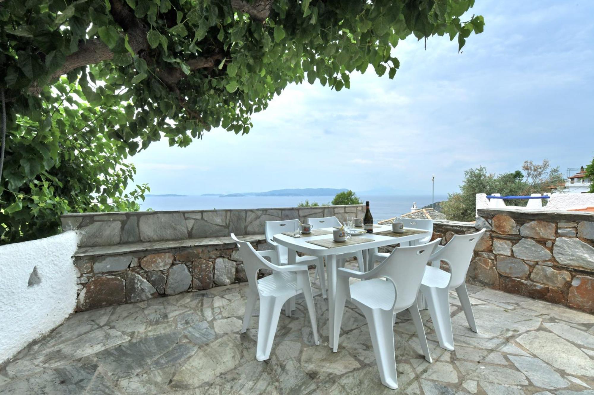 Secret Sporades Panoramic Residence Klíma Habitación foto